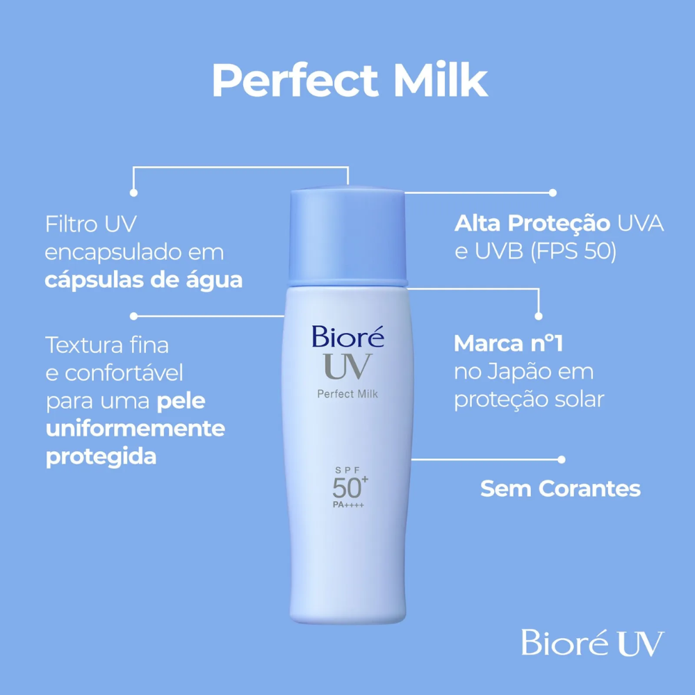 Bioré Protetor Solar Facial e Corporal FPS50+