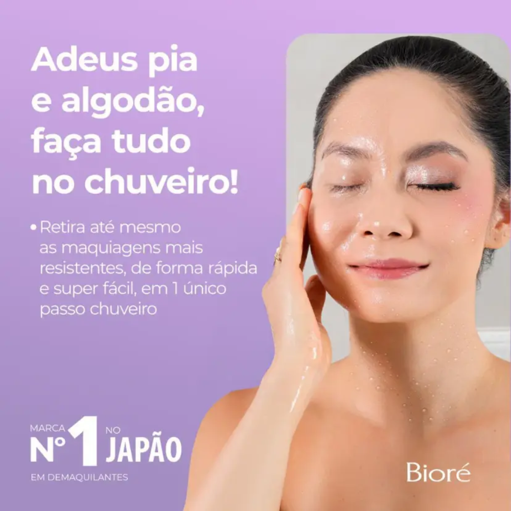 Óleo de Limpeza Demaquilante Bioré Cleansing