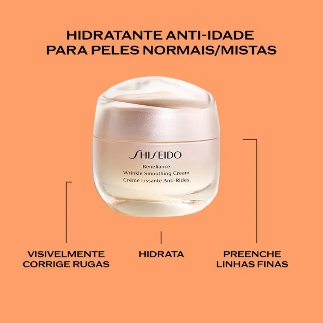 Shiseido Benefiance Creme Antirrugas Hidratante