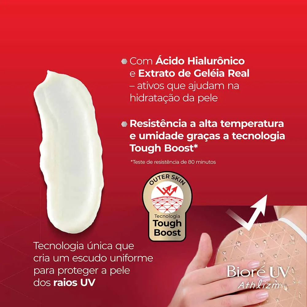 Bioré UV Athlizm Essence Protetor Solar FPS50+