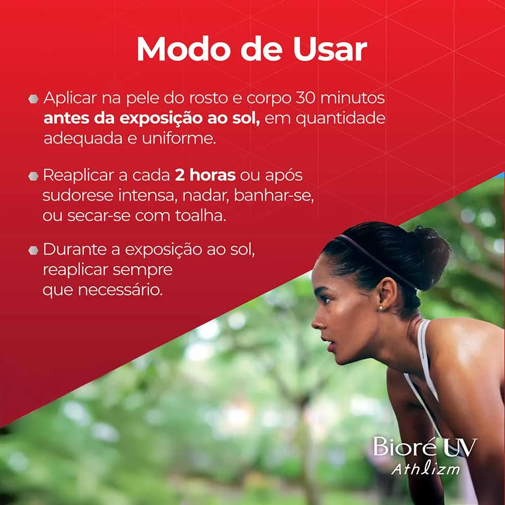 Bioré UV Athlizm Essence Protetor Solar FPS50+